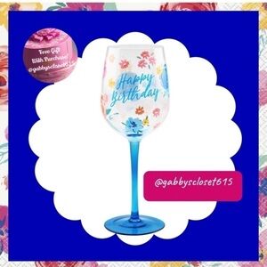 💋 New Pioneer Woman Birthday Wine Glass for Birthday Girl!!